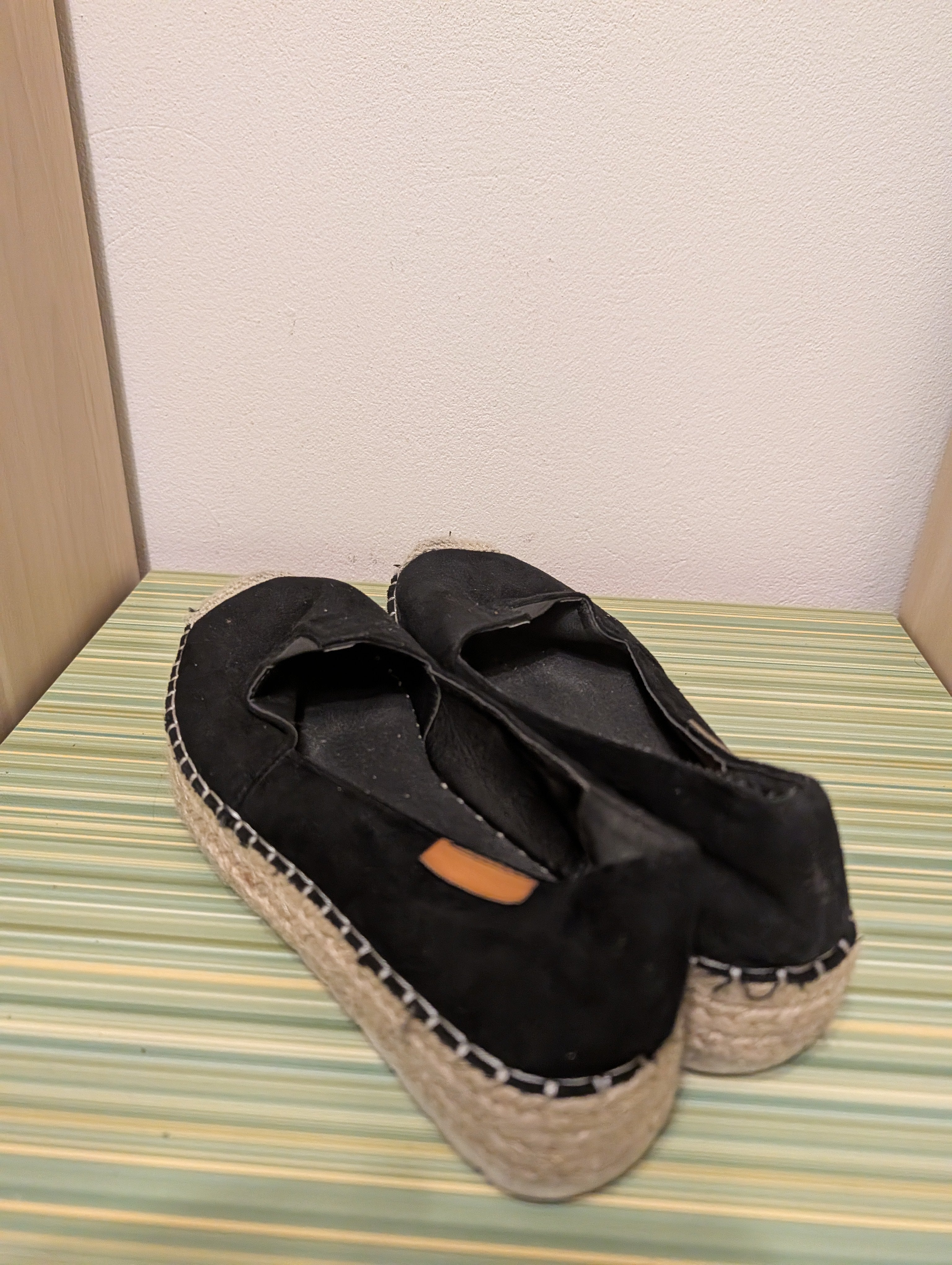 Espadryle Infiniti czarne 38 - tyl para piety